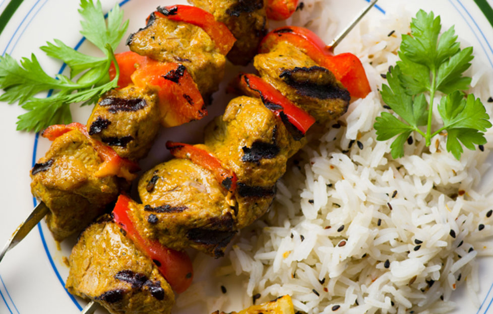 Indian-spiced Lamb and Pepper Kebabs - My Weekly